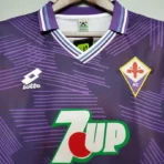 Fiorentina 1992/93 Retro Jersey Home - Image 3