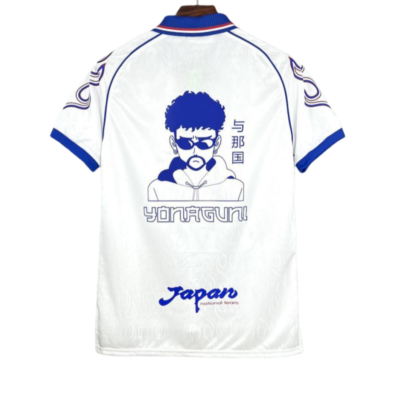 98-99 Japan Away X BAD BUNNY Retro Vintage Football Shirt - Image 2