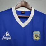 Argentina World Cup 1986 Retro Jersey Away - Image 4