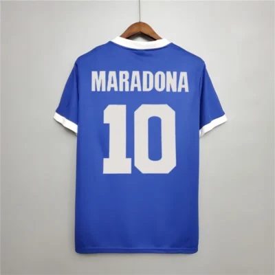 Argentina World Cup 1986 Retro Jersey Away - Image 3