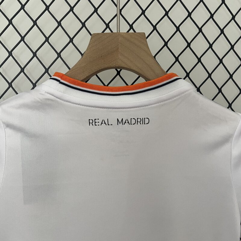 Real Madrid 13-14 Home Retro Kid Kits Children Sets Jersey - Image 6