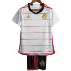 Kids CR Flamengo 2023/24 Away Jersey Kit