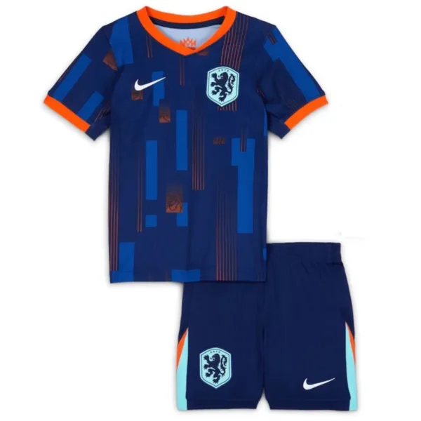 2024  Kids Netherlands Nation Away Jersey Kit Euro