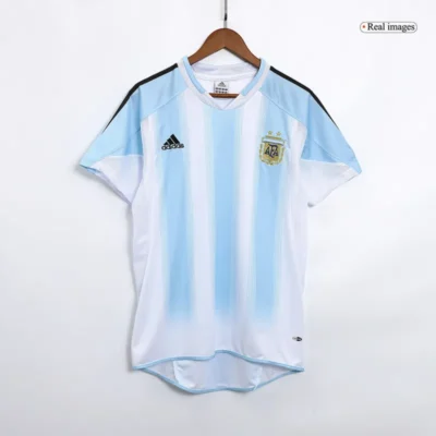Argentina 2004/05 Retro Home Jersey - Image 7