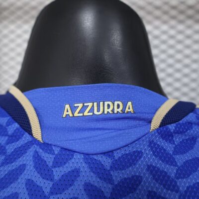 2026 ltaly World Cup Home Long Sleeve Football jersey Player version - Image 8