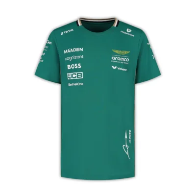 Aston Martin F1 2025 Kids Alonso Driver T-Shirt