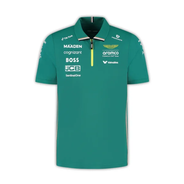 Aston Martin F1 2025 Team Polo Shirt
