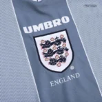 England Euro Cup 1996 Retro Away Long Sleeve Jersey - Image 6