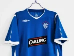 Glasgow Rangers 2008/09 Retro Jersey Home - Image 3