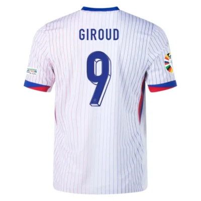 France Away Jersey Euro 2024 MBAPPE #10 GIROUD #9 GRIEZMANN #7 Soccer Apparel - Image 3
