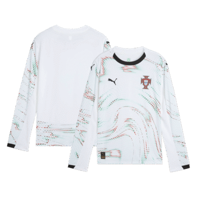 Portugal Long Sleeve Jersey Away Football Shirt 2025