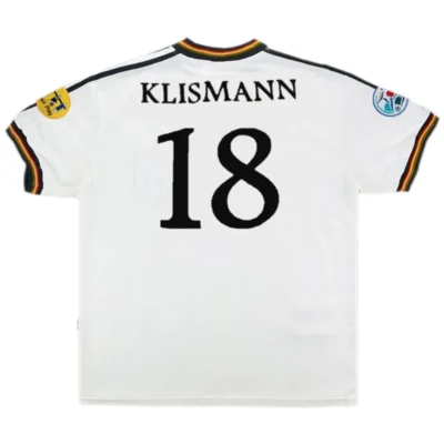 Germany 1996 Retro Jersey Home Euro Cup - Image 6