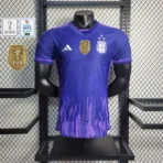2022 Argentina World Cup Champion Edition 3 stars Away Jersey Player Version - Image 3