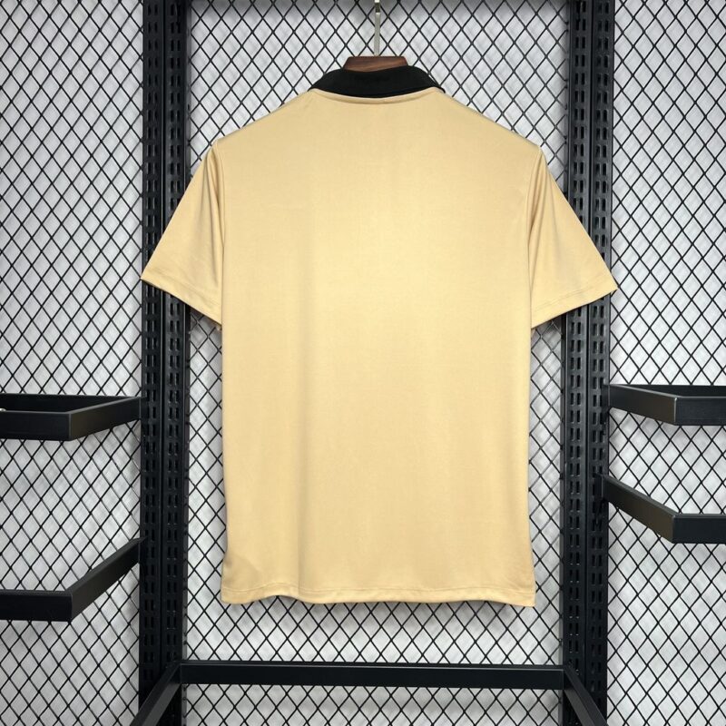 NIKE Men 24-25 Barcelona Khaki POLO Shirt - Image 3