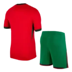 2024  Portugal Nation   Home Kit(Jersey+Shorts) Euro - Image 2