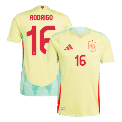 RODRIGO 16# 2024 Spain Nation Away Jersey Player Version EURO
