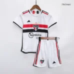 Kids Sao Paulo FC 2023/24 Home Jersey Kit Replica - Image 9