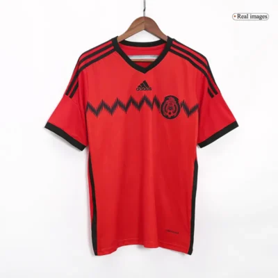 Mexico World Cup 2014 Retro Away Jersey - Image 9