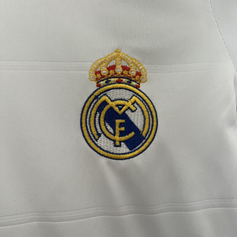 Real Madrid 13-14 Home Retro Kid Kits Children Sets Jersey - Image 5