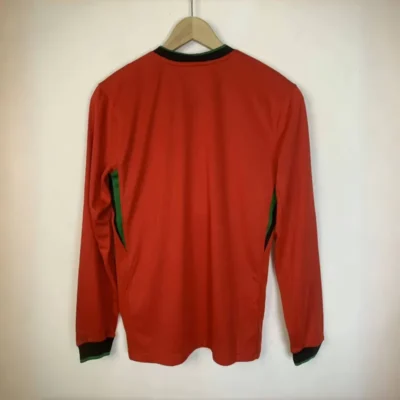 2024  Portugal Nation Home Long Sleeve Jersey Euro - Image 4