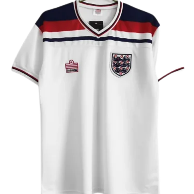 England  1982 Retro Soccer Jersey Home Replica