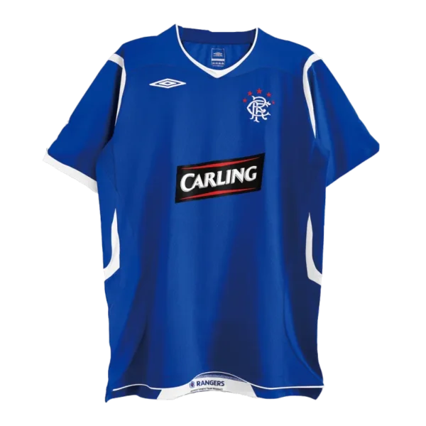 Glasgow Rangers 2008/09 Retro Jersey Home