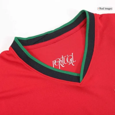 2024 Portugal Nation Home Ronaldo #7 R. Leão #17 Pepe #3 Jersey Euro - Image 5