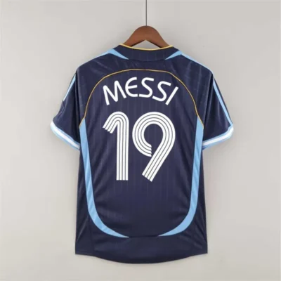 Argentina World Cup 2006 Retro Jersey Away - Image 4