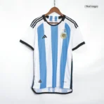 2022 Argentina World Cup Champion Edition 3 stars Home Jersey Player Version - Image 10