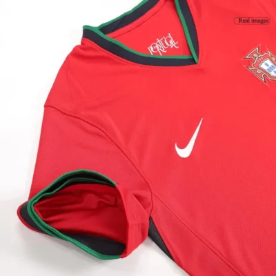 2024 Portugal Nation Home Ronaldo #7 R. Leão #17 Pepe #3 Jersey Euro - Image 9