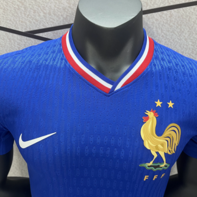 2024 France Home Jersey Player Version Euro - Image 3