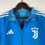 2023-2024 Juventus Reversible Windbreaker Blue Soccer Jersey 1:1 Thai Quality - Image 13
