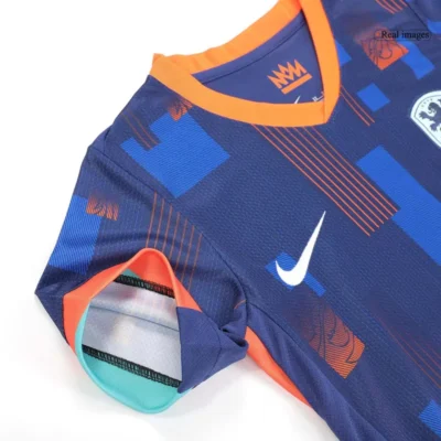 2024  Kids Netherlands Nation Away Jersey Kit Euro - Image 11