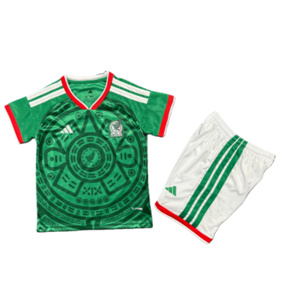 Mexico World Cup Kids Home Football jersey Kit 2025