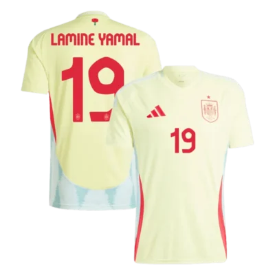 2024 Euro Nation Spain Away Jersey RODRIGO #16 LAMINE YAMAL #19 MORATA #7