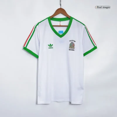 Mexico 1983 Retro Jersey Away - Image 9