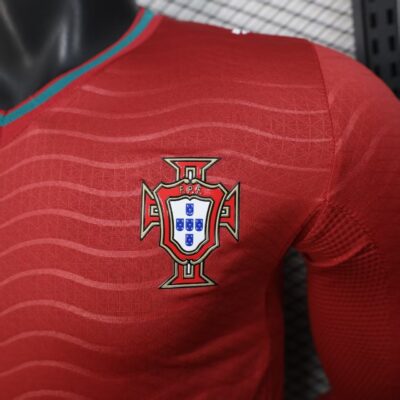 2026 Player version Long Sleeve  Portugal Home jersey - Image 5