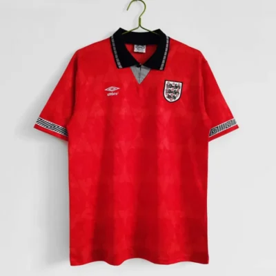 England World Cup 1990 Retro Jersey Away - Image 3