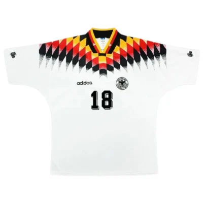 Germany 1994 Retro Jersey Home - Image 5