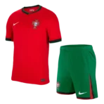 2024  Portugal Nation   Home Kit(Jersey+Shorts) Euro