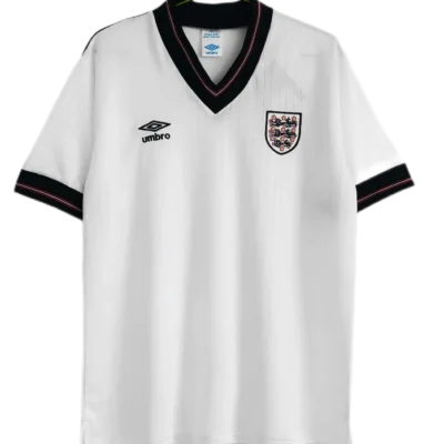England 1984/87  Retro Soccer Jersey Home Replica