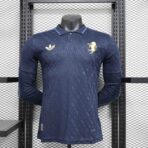 24-25 Juventus Third Away Soccer Jersey Player Version Long Sleeve - Image 2