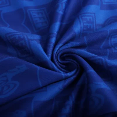 1996 France Retro Jersey Home Euro Cup - Image 6