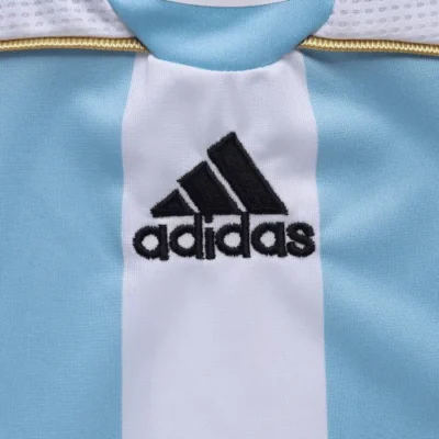 Argentina World Cup 2006 Retro Jersey Home - Image 9