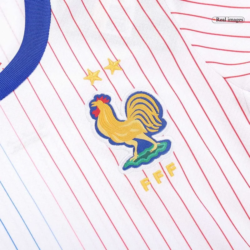 France Away Jersey Euro 2024 MBAPPE #10 GIROUD #9 GRIEZMANN #7 Soccer Apparel - Image 8