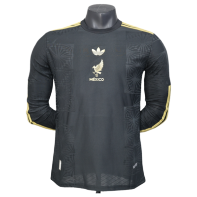 Mexico Shirt Soccer Third Jersey Long Sleeve Player Version 2025 - Image 3