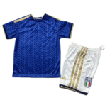 2025-26 ltaly World Cup Home Kids Football jersey Kit Fan version - Image 2