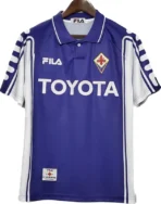 Fiorentina 1999/00 Retro Soccer Jersey Home Replica