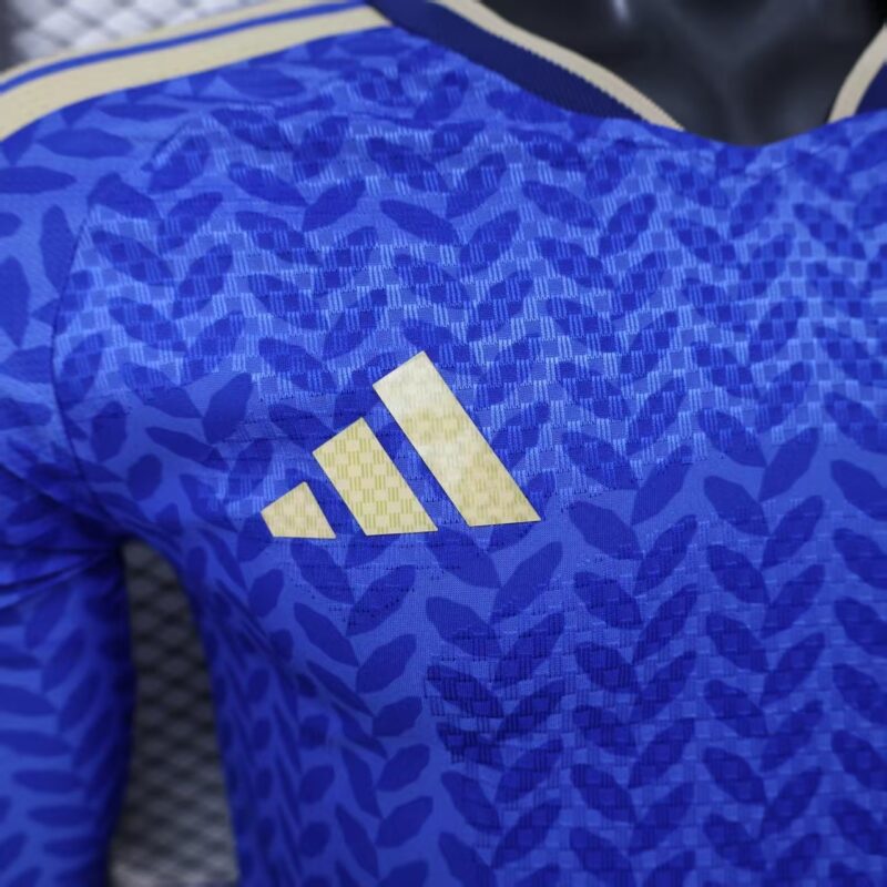 2026 ltaly World Cup Home Long Sleeve Football jersey Player version - Image 4