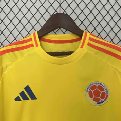 Colombia Nation Home L.Díaz #7 James #10 Football Jersey Copa America 2024 - Image 4